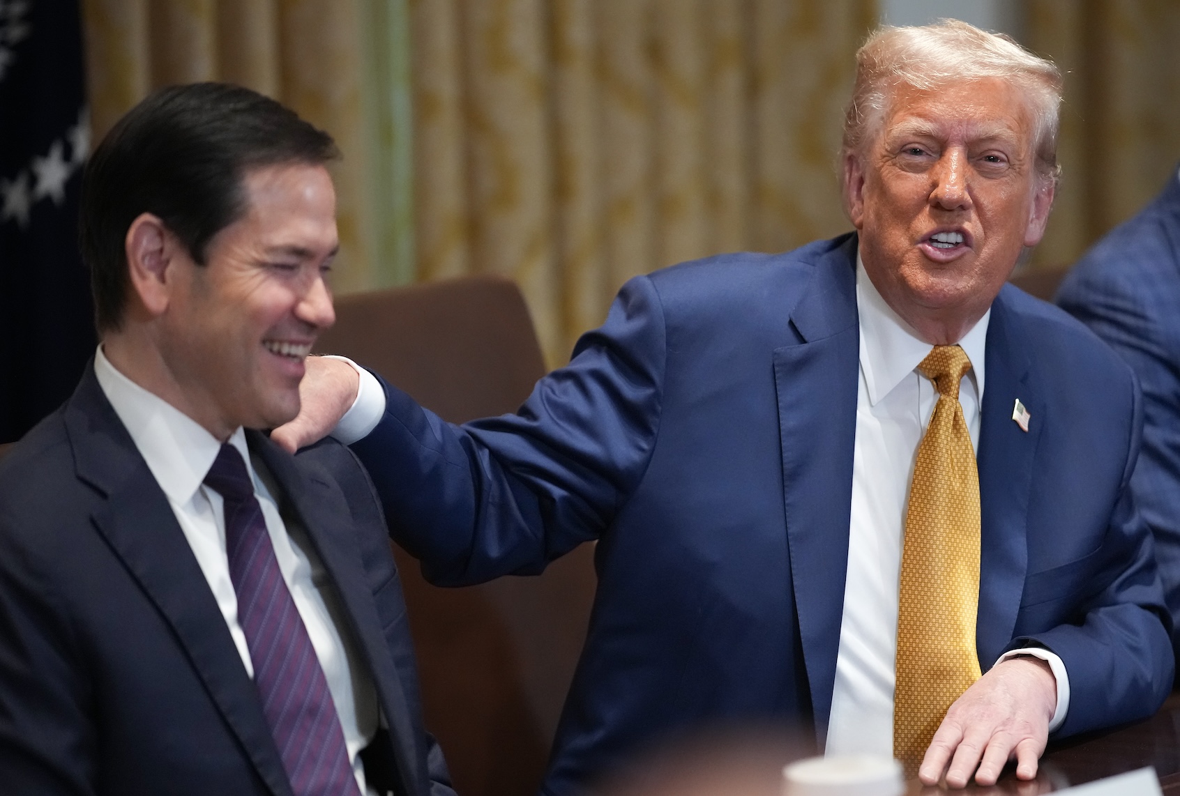 President Donald Trump and Secretary of State Marco Rubio (Andrew Harnik/Getty Images)