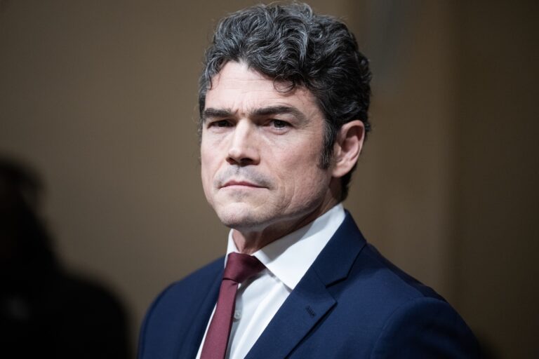 Joe Kent, director of the National Counterterrorism Center, testifies during the House Homeland Security Committee hearing titled "Worldwide Threats to the Homeland," in Cannon building on Wednesday, December 11, 2025. Homeland Security Secretary Kristi Noem, and Michael Glasheen, operations director, National Security Branch, FBI, also testified. (Photo by Tom Williams/Getty Images)