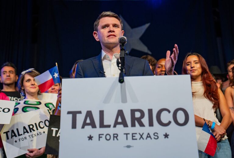 In his campaign for the U.S. Senate, Texas state Democratic Rep. James Talarico wants to "fundamentally change our politics." (Mikala Compton/The Austin American-Statesman via Getty Images)