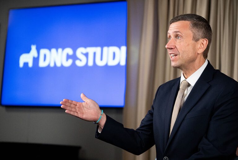 Democratic National Committee Chair Ken Martin should acknowledge the view of the party's base on Israel ((Bill Clark/CQ-Roll Call, Inc via Getty Images)