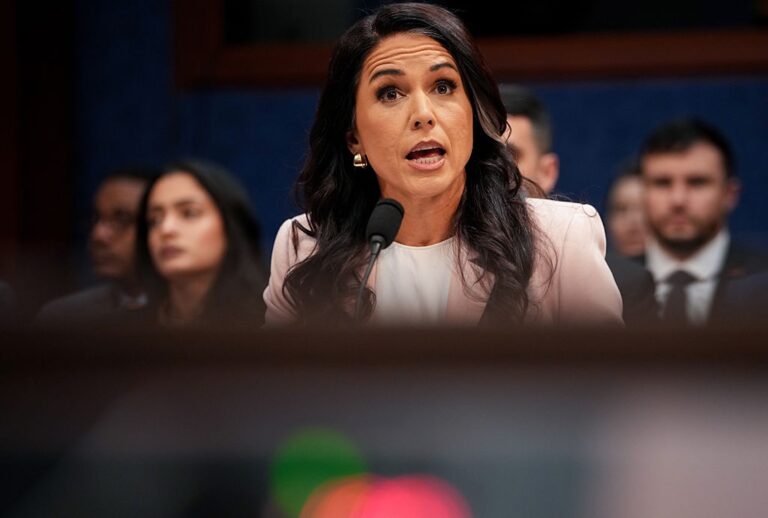 Director of National Intelligence Tulsi Gabbard testifies before the House Select Intelligence Committee (Andrew Harnik/Getty Images)
