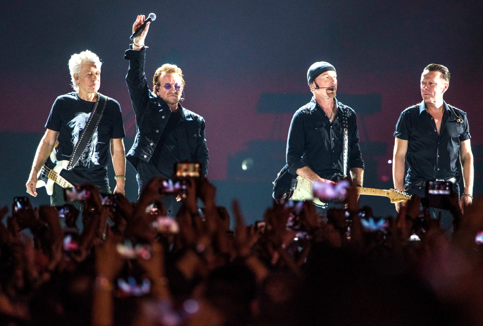 U2 (Pratik Chorge/Hindustan Times via Getty Images)