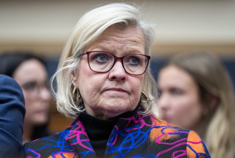 Cleta Mitchell attends the House Judiciary Committee hearing titled "Oversight of the Office of Special Counsel Jack Smith," in Rayburn building on Thursday, January 22, 2026. (Tom Williams/CQ Roll Call via Getty Images)