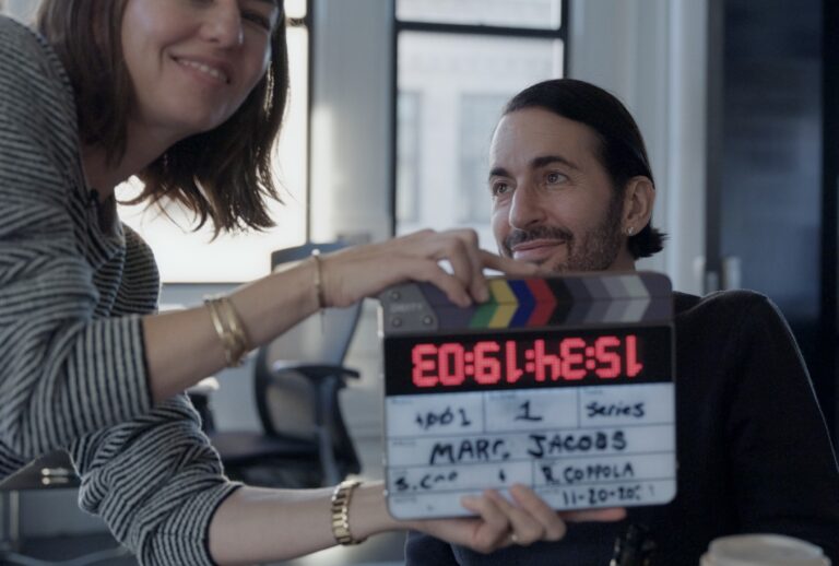 Sofia Coppola and Marc Jacobs (A24)