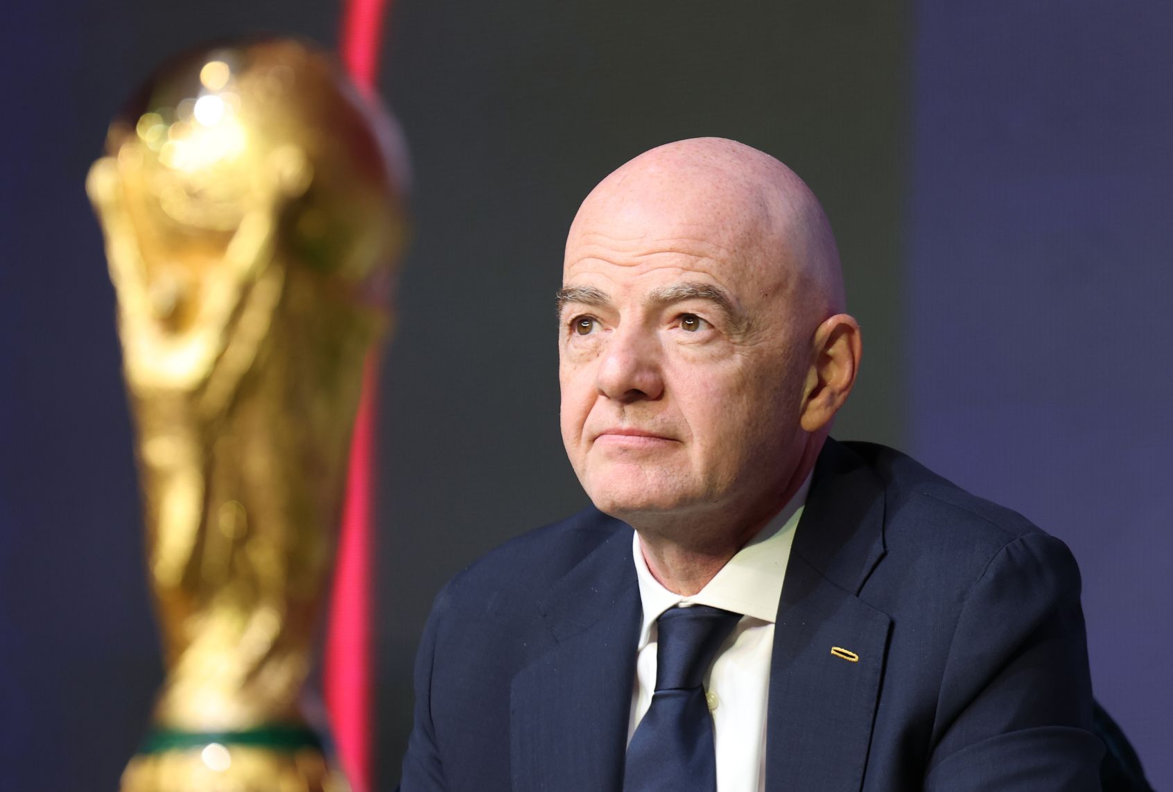 Gianni Infantino, president of FIFA. (Tasos Katopodis - FIFA/FIFA via Getty Images)