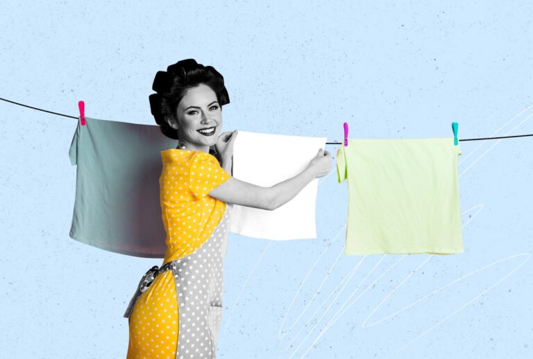 A new study trumpeted by Fox News promotes a brand-new definition of "tradwife" that sounds like the worst of all worlds: women having to work and handle all domestic responsibilities without any help at all. (Deagreez/Getty Images)