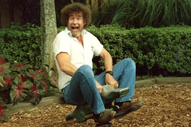 Bob Ross in documentary "Happy Accidents, Betrayal & Greed" (Netflix)
