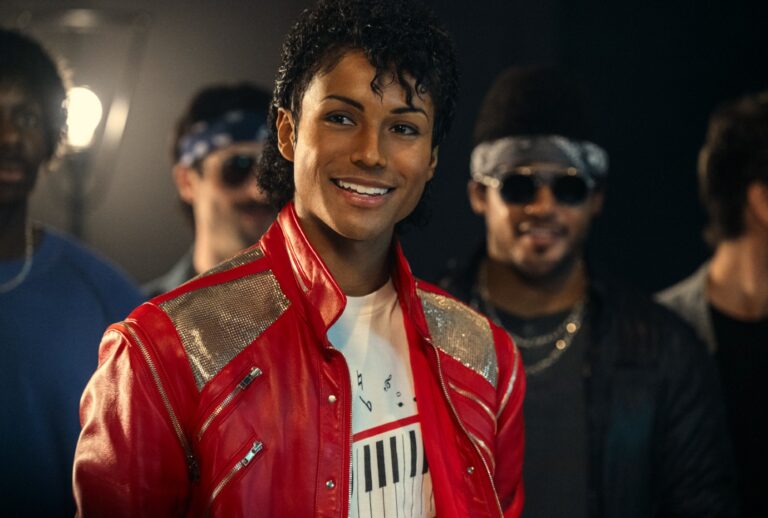 Jaafar Jackson as Michael Jackson in "Michael" (Glen Wilson/Lionsgate)
