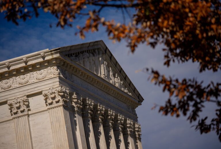 The Supreme Court on November 5, 2025 in Washington, DC. (Photo by Andrew Harnik/Getty Images)