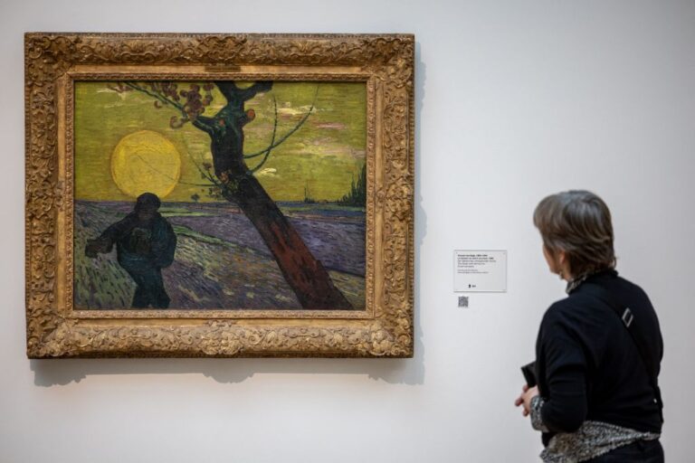 Museums across Europe are wrestling with how to review and restore art stolen by Nazis during World War II. The latest exhibit at Paris' Musee D'Orsay features many of those unclaimed artworks. (ARND WIEGMANN / Getty Images))