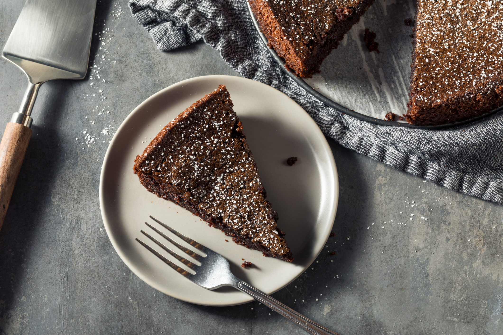 Sweet Dark Chocolate Olive Oil Cake (	Brent Hofacker / 500px / Getty Images)