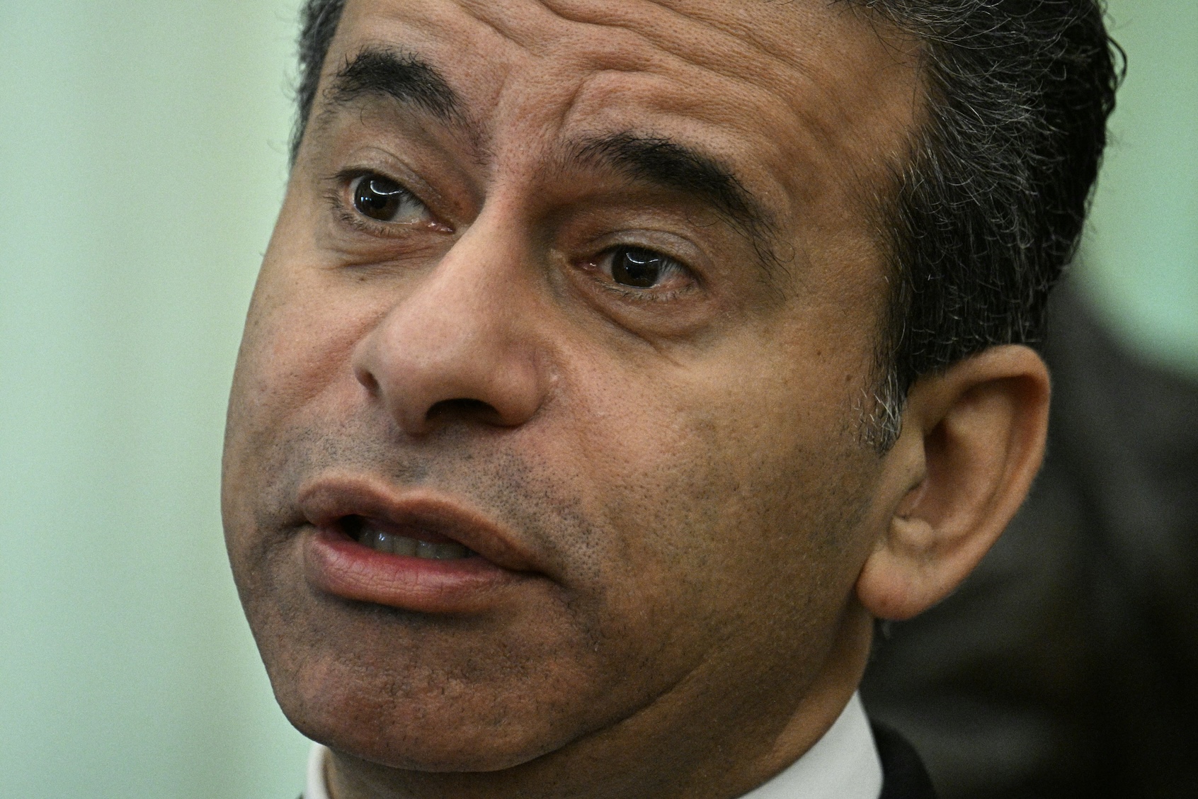 FDA Commissioner Marty Makary speaks after US President Donald Trump signed an executive order in the Oval Office of the White House in Washington, DC on April 18, 2026. (Photo by Jim Watson/Getty Images)