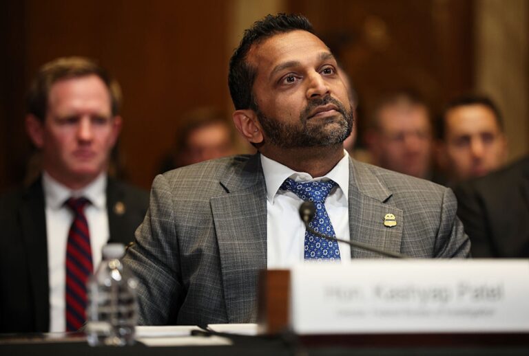 FBI Director Kash Patel views the First Amendment as a nuisance (Win McNamee/Getty Images)