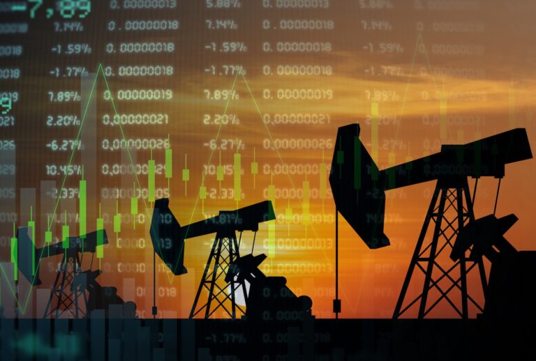 Oil pumps and graph (Photo illustration by bymuratdeniz / Getty Images)