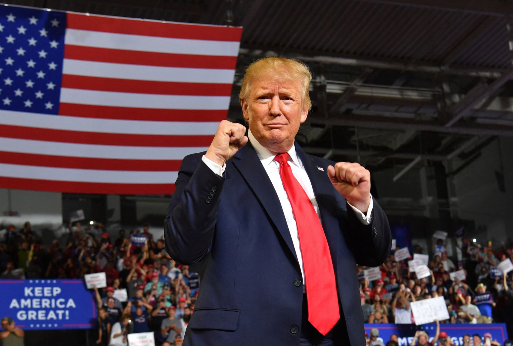 President Donald Trump (Nicholas Kamm / AFP via Getty Images))