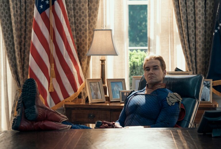 Antony Starr in "The Boys." (Credit: Jasper Savage/Prime. © Amazon Content Services LLC)
