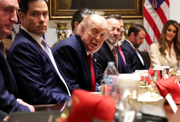 President Donald Trump meets with his Cabinet at the White House (Win McNamee/Getty Images)