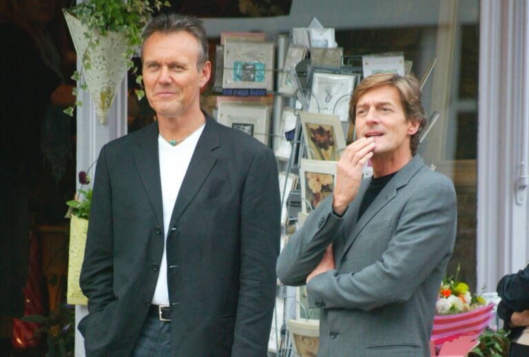 Anthony Head and Nigel Havers in 'Manchild' (Stuart Atkins/Getty Images)