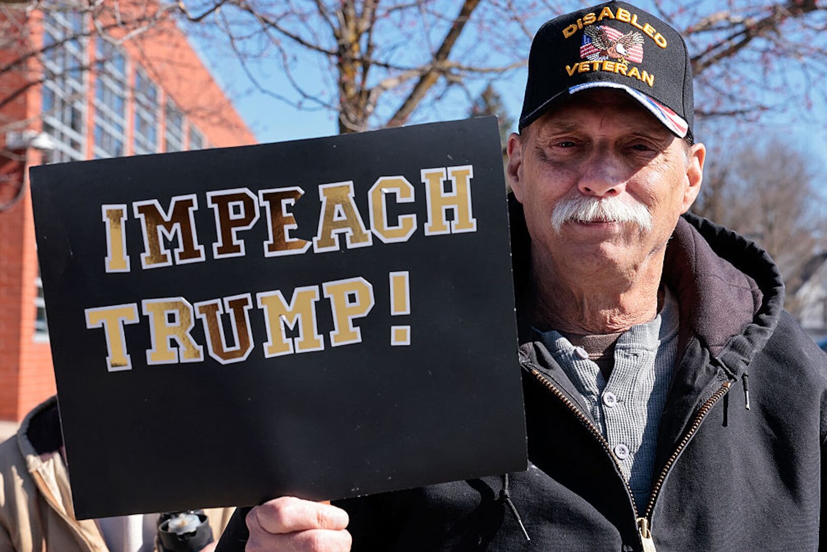 According to a new poll, 53% of Americans are in favor of impeaching President Donald Trump (JEFF KOWALSKY / AFP via Getty Images)
