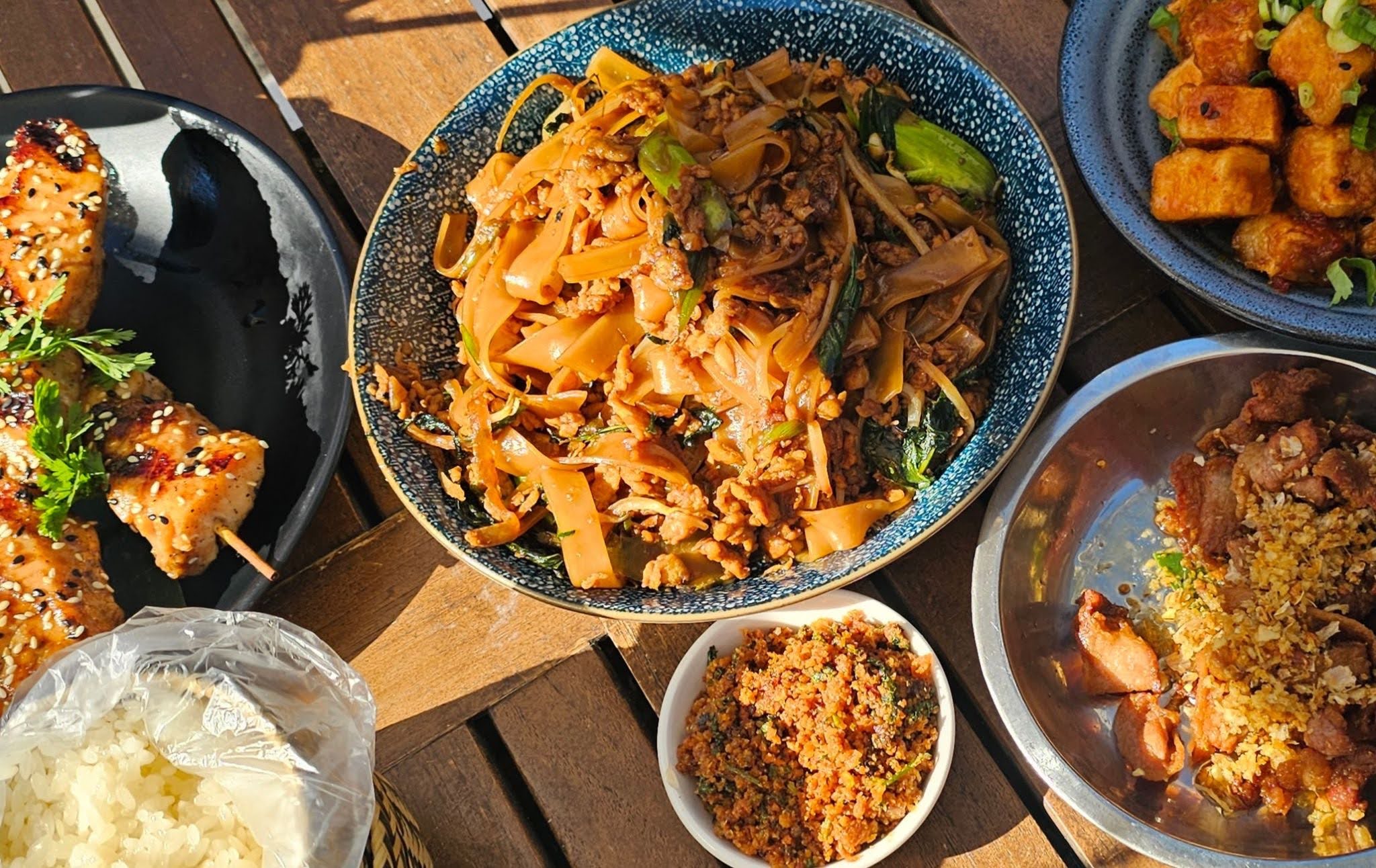 Brunch spread at Gai Noi (Jodyann Morgan)