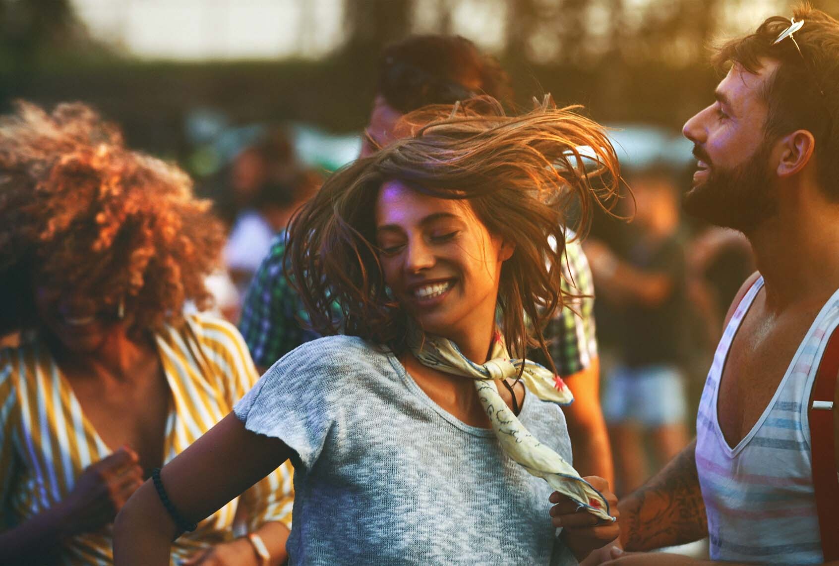 Dancing to summer tunes (Getty)