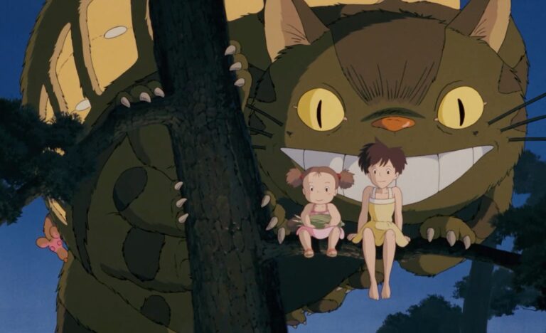 Still from "My Neighbor Totoro." (©1988 Hayao Miyazaki/Studio Ghibli)