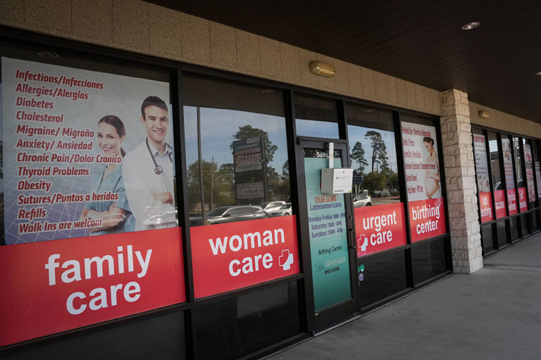 A women's health clinic chain in Houston was shut down while its founder Maria Margarita Rojas becomes the first person charged under the state's new near total abortion ban. A civil case overturned the clinics' closings, but the criminal case against Rojas continues. (Jon Shapley / Houston Chronicle / Getty Images)