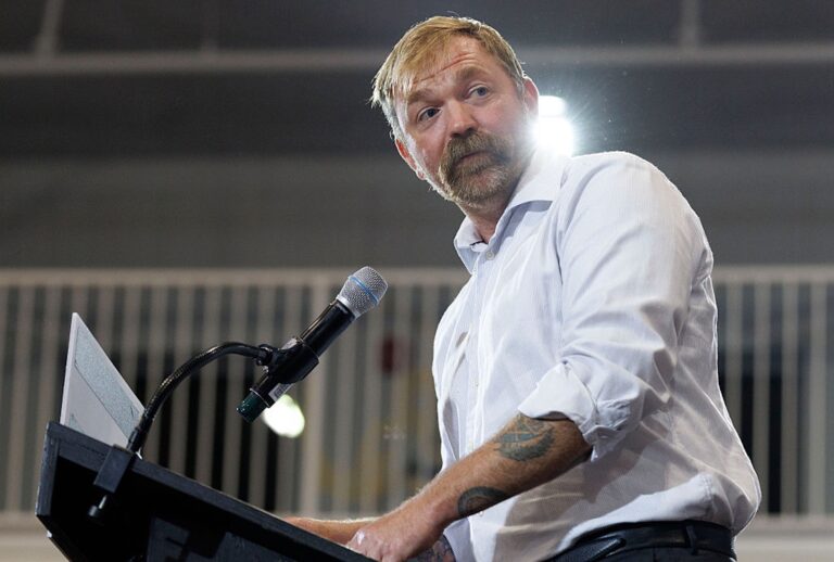 Maine Democratic Senate nominee Graham Platner (CJ Gunther/Getty Images)