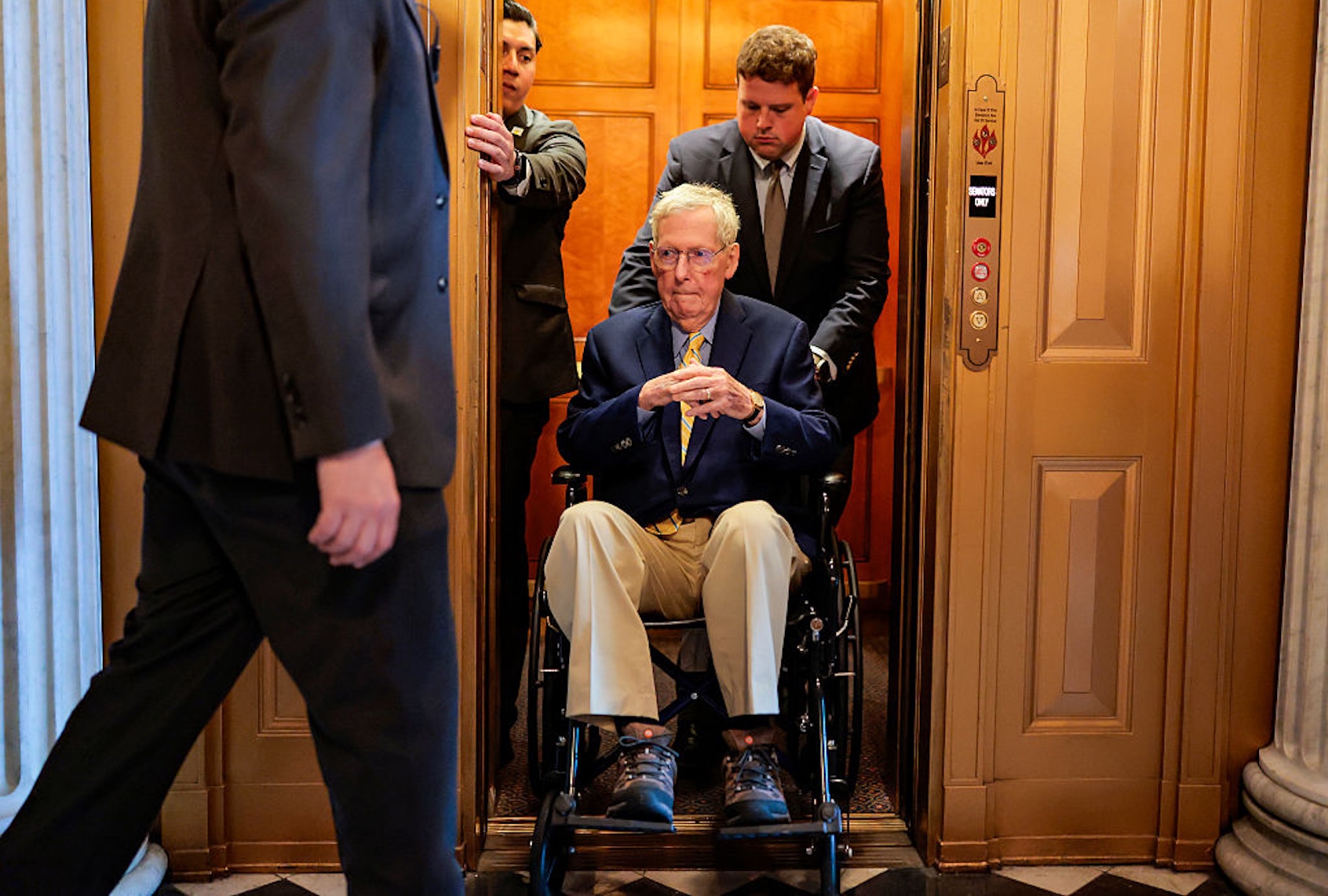 Kentucky Sen. Mitch McConnell (Heather Diehl/Getty Images)