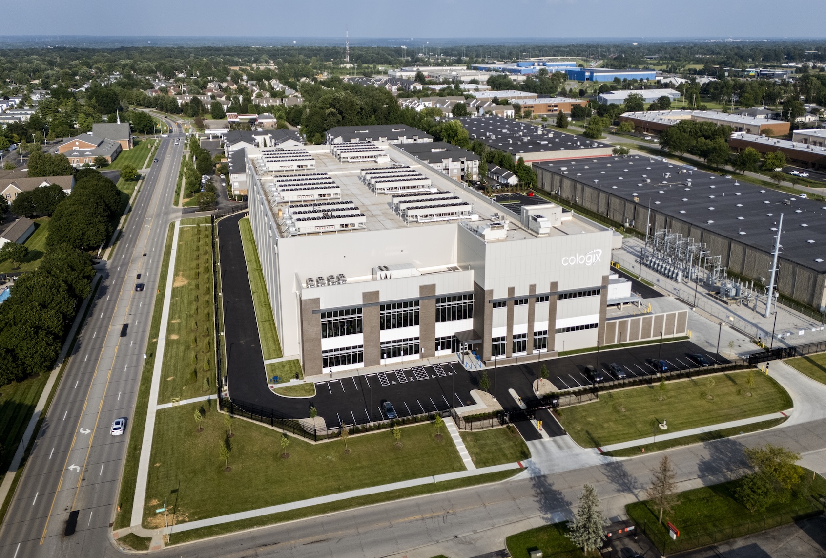A data center on July 24, 2025 in Columbus, Ohio spans 256,000 square feet with 50 MW of power across three data halls. (Photo by Eli Hiller/For The Washington Post via Getty Images)