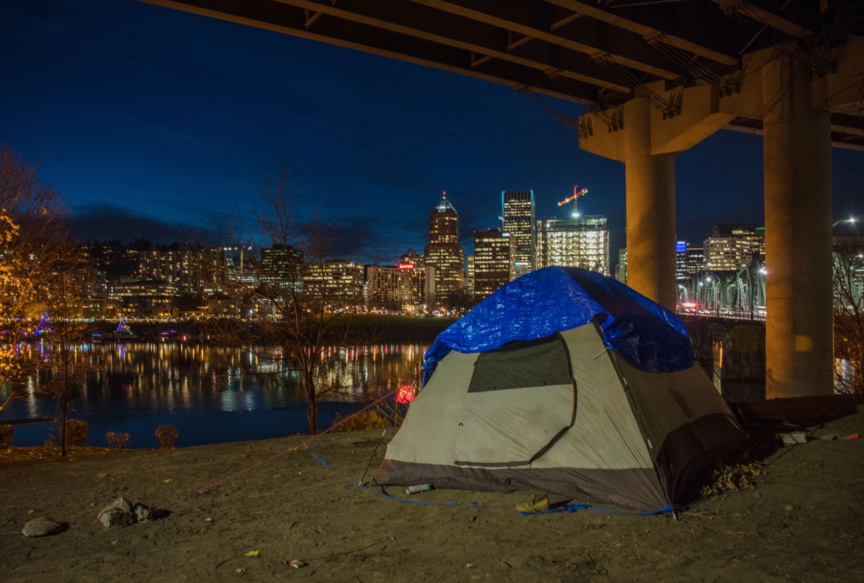 Portland downtown waterfront (xiao zhou/Getty Images)