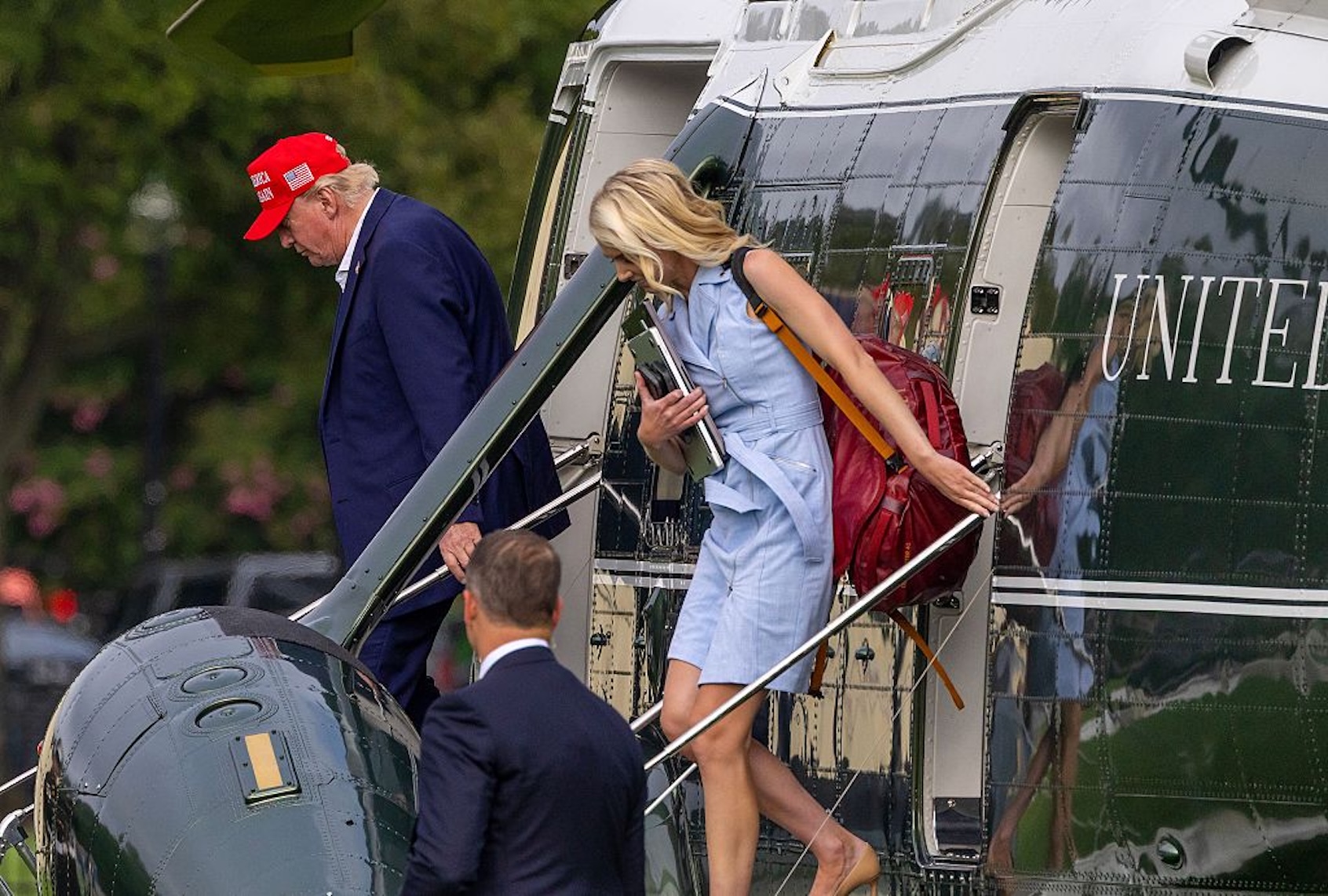 Trump aide Natalie Harp nurses his decline