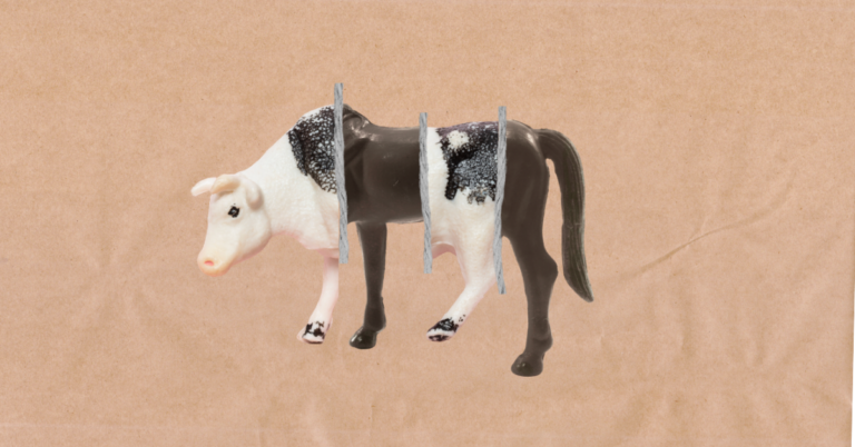 Cow and horse toy collage (Illustration by Salon / princessdlaf / Jorg Greuel / Getty Images)