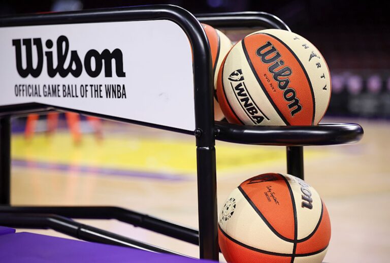 According to Media Matters, Fox News has recently devoted over 13 hours of air time to trans players in the WNBA. But none exist. (Melina Pizano/Getty Images)
