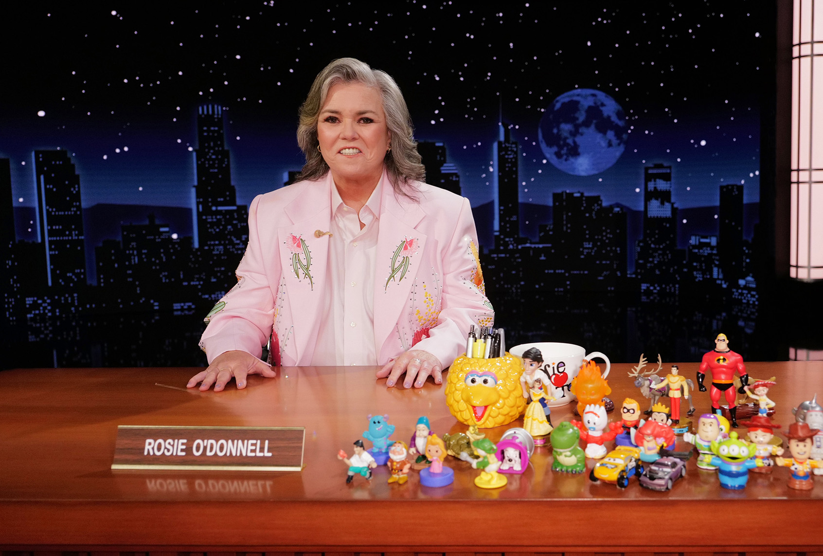 Rosie O'Donnell guest-hosted "Jimmy Kimmel Live!" on Aug. 17. (Disney / Randy Holmes)