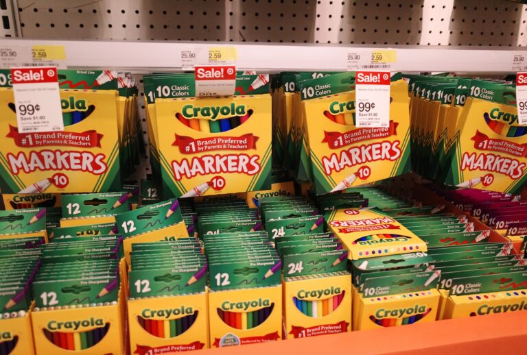 School supplies. (Photo by Michael M. Santiago/Getty Images)