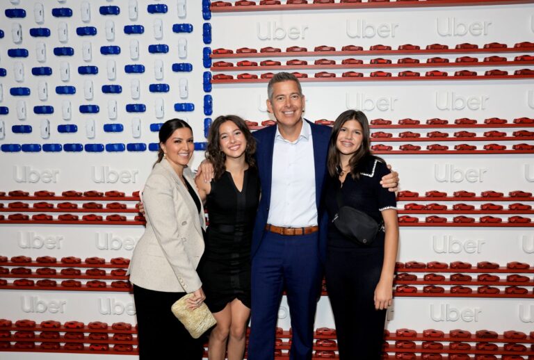 Rachel Campos-Duffy and Sean Duffy attend the Uber America250 Party on July 02, 2026 in Washington, DC. (Jemal Countess/Getty Images for Uber)