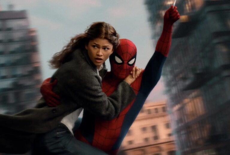Zendaya and Tom Holland in "Spider-Man: Brand New Day" (Sony Pictures)