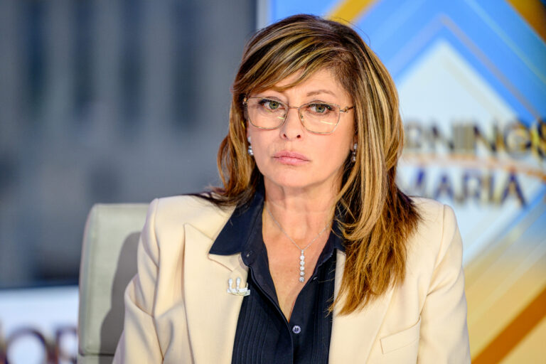 Maria Bartiromo hosts "Mornings With Maria" at Fox Business Network Studios on Oct. 29, 2025, in New York City, as New York City mayoral candidate Andrew Cuomo appears as a guest on the program. (Roy Rochlin / Getty Images)