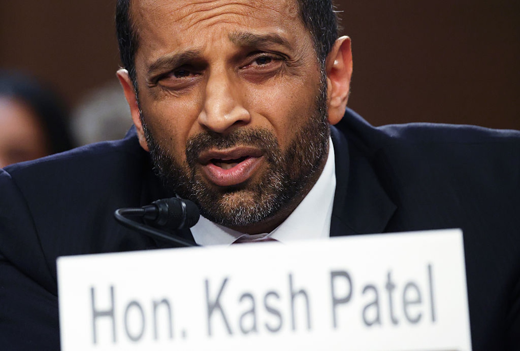 Kash Patel’s attack dog act does more than please Trump