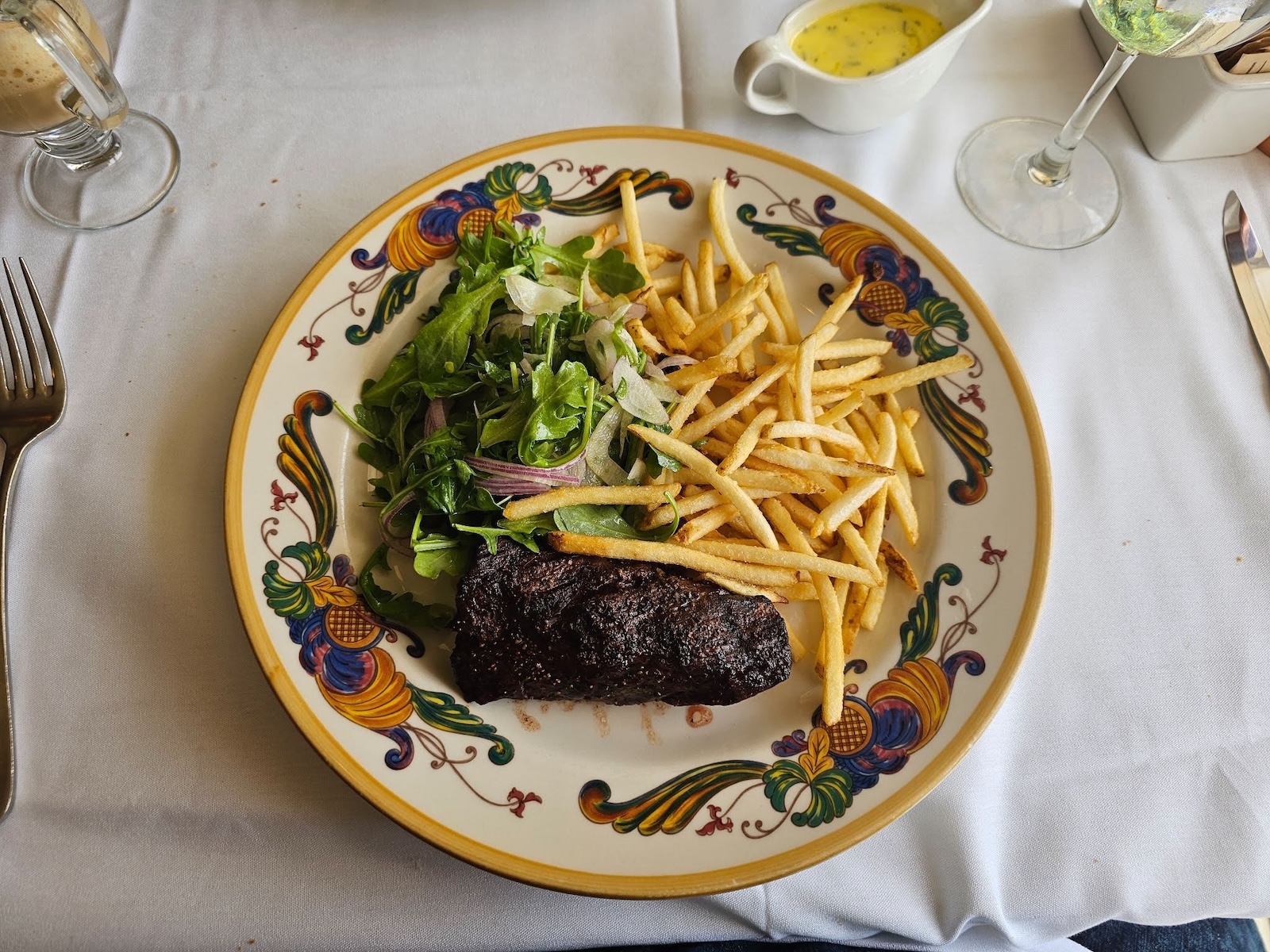 Steak frites at Lake Park Bistro (Jodyann Morgan)