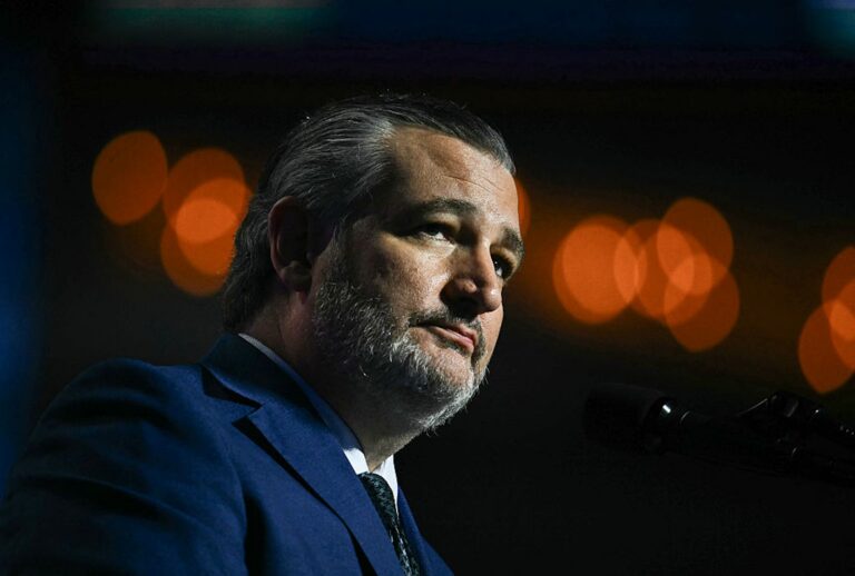 Sen. Ted Cruz, R-Texas, speaks during the second day of the Republican National Committee's midterm convention in Dallas on Sept. 10, 2026. (Kent NISHIMURA / AFP via Getty Images)