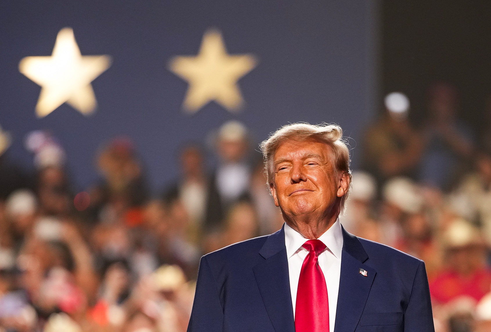Trump claims the world respects him. New survey says no