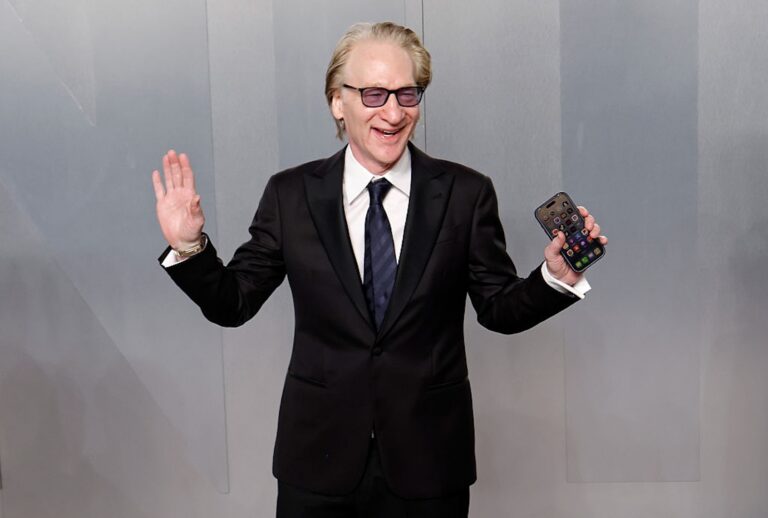 Bill Maher attends the 2026 Vanity Fair Oscar Party hosted by Mark Guiducci on March 15, 2026 in Los Angeles, California. ( Taylor Hill/FilmMagic)