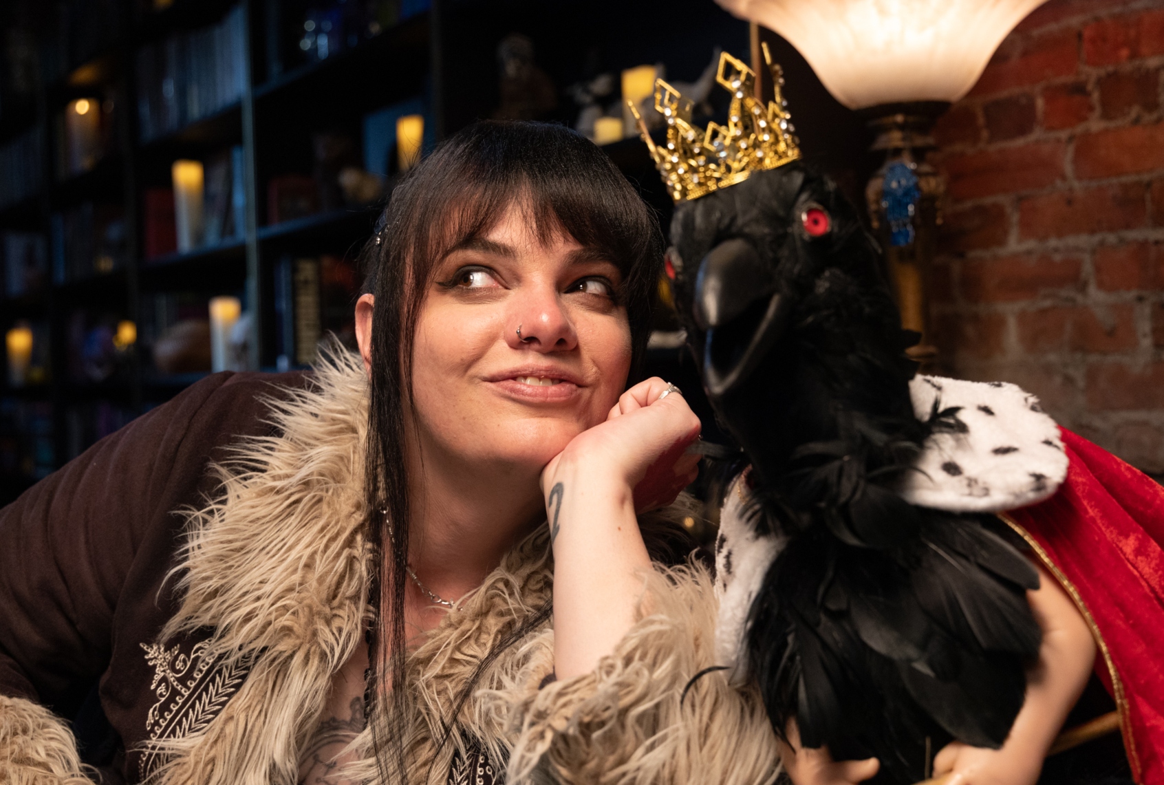 “Cassie Workman is Witchy AF” is a comic spell for a mad world