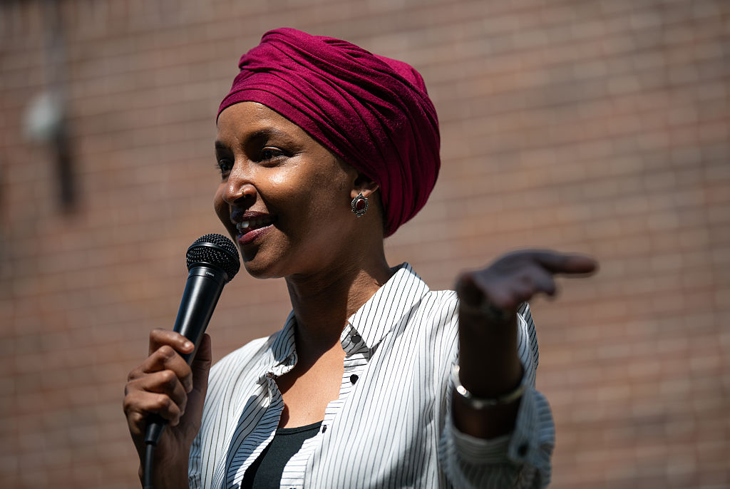 Trump says Rep. Omar should be removed from Congress over “fake name”