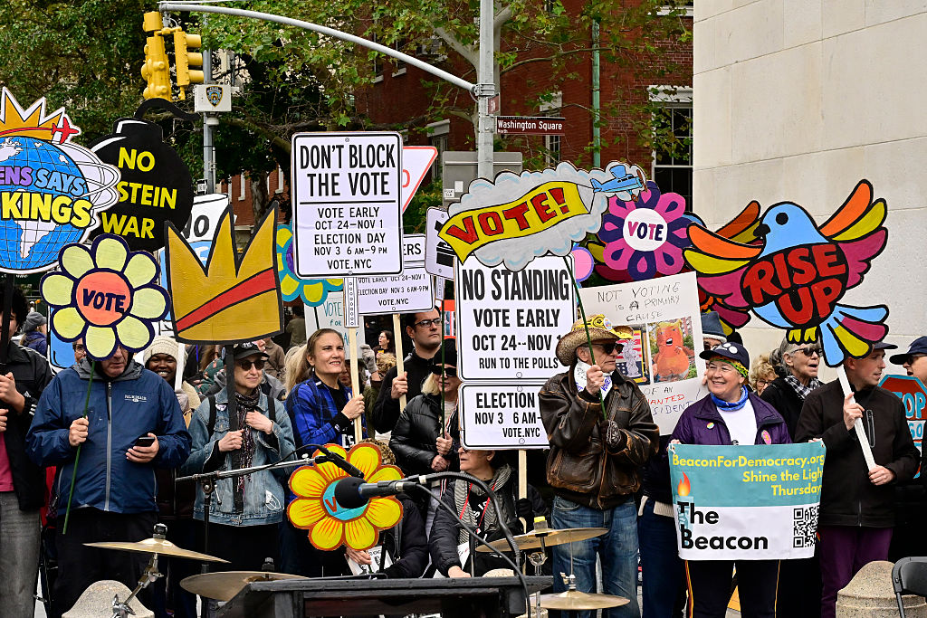 “No Kings” wants voters, not just crowds