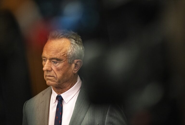 Department of Health and Human Services Secretary Robert F. Kennedy Jr. at a press conference on August 5, 2026 in Lexington, Kentucky. (Photo by Michael Swensen/Getty Images)